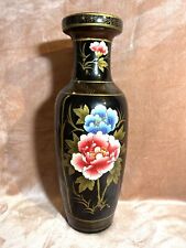 Vintage Chinese French Style Hand Painted Floor Vase. picture