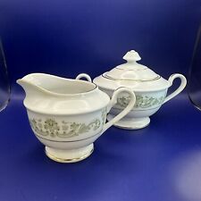  Vintage Style House CONTESSA Creamer and Sugar Bowl With Lid Set picture