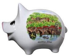 Reutter Porcelain Piggy Bank Heidelberg Castle Heidelberger Schloss Germany picture