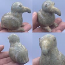ANCIENT NEAR EASTERN STEATITE STONE CARVED BIRD/DUCK WEIGHT 2000BCE picture