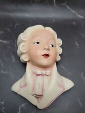 Mid Century French Chalkware Bust Of King Louis picture