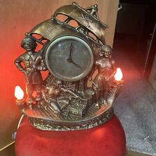 Vintage Antique United Clock “The Pirates