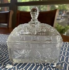 Indiana Glass 1900’s Honey Bee Candy Dish picture