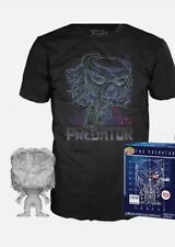 Funko POP The Predator Clear Pop & Tee Collector's Set Target Exclusive XL size picture