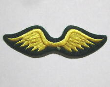 Girl Scout Yellow Gold FLY UP WINGS PATCH Brownie Junior Badge Award NEW picture