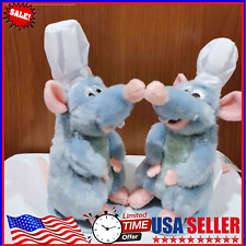 14CM Disney Store Ratatouille Chef Remy Magnetic Shoulder Plush Toy+ picture