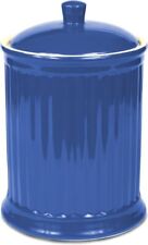 Omniware Simsbury Blue Stoneware Extra Large Canister picture
