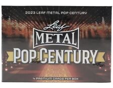 2023 Leaf Metal Pop Century Factory Sealed Hobby Box - 4 hits per box - Autos  picture