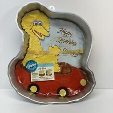 1989 Vintage Big Bird Muppets Sesame Street Wilton Cake Pan Mold 2105-805 picture