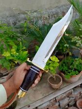 Alamo Musso Knife Full Tang Bowie Knife Hunting Knife Tool Steel Survival Knife picture