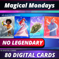 Topps Disney Collect Malevolent Mondays NO LEGENDARY [80 DIGITAL CARDS] picture