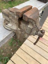 Vintage STANLEY Sweetheart Era No. 763 2” Clamp on Vise w/ Anvil SW Tool USA picture