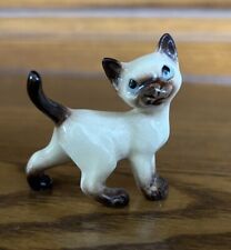 Vintage Hagen Renaker Siamese Cat Miniature  Animal Figurine picture