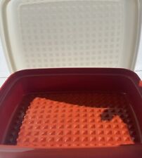 Tupperware Season Serve Marinating Container  10” With Lid picture