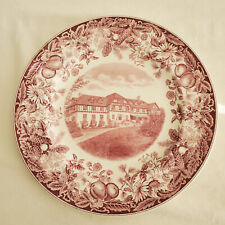 Vassar College Rare Wedgwood Commem. Plate - Alumnae House - Excellent Cond. picture