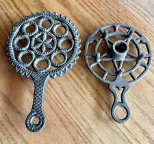 Wilton Cast Iron Trivet And Star Candle Holder Trivet picture