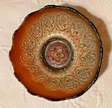 Vintage Fenton Persian Medallion Carnival Glass Iridescent Bowl 5