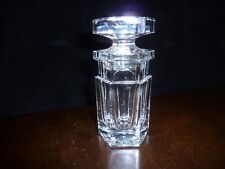 Lead crystal hexagon shape perfume vanity covered jar picture