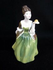 Royal Doulton Fleur HN2368 Lady Green Dress Porcelain Figurine England picture