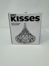 Hershey’s Kisses Crystal Clear Covered Candy Dish Godinger 5