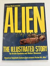 Heavy Metal presents Alien The Illustrated Story Graphic novel - 1st print picture