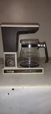 Vintage General Electric GE 10 Cup Brew Starter Coffee Maker Auto Drip VGC picture