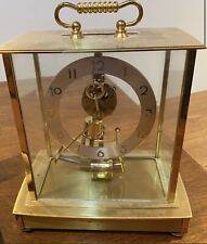 Howard Miller German Made Kieninger Obergfell Carriage Mid Century Clock Beauty picture