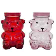 Glass Bear Containers Colors To Choose picture