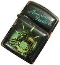 Vintage P.I.I. American Trucker Black Lighter Liberty Truck Chipped picture