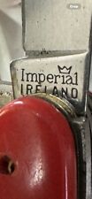 vintage Imperial ireland fish knife with red handles picture