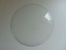 VARIATIONS OF ROUND CONVEX OR CONCAVE CLEAR CLOCK GLASS picture