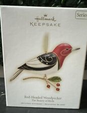 NIB 2009 HALLMARK KEEPSAKES WOODPECKER BIRD ORNAMENT picture
