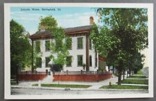 SPRINGFIELD IL   Lincoln Home   Postcard picture
