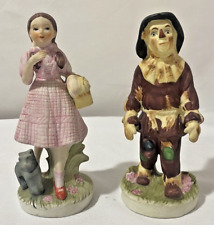 Vintage1974 Wizard Of Oz Dorothy & Scarecrow Figurine Porcelain MGM Seymour Mann picture