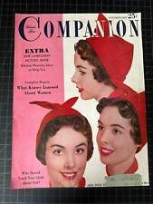 Vintage 1953 Women’s Home Companion Cover - COVER ONLY picture