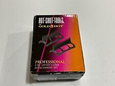 HOT SHOT TOOLS by Gold N Hot 2pc offset comb Attachment Set picture