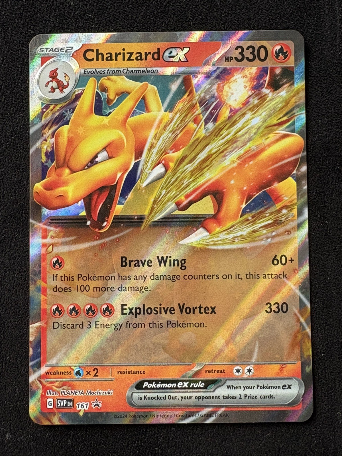 Pokemon TCG Charizard ex promo 161