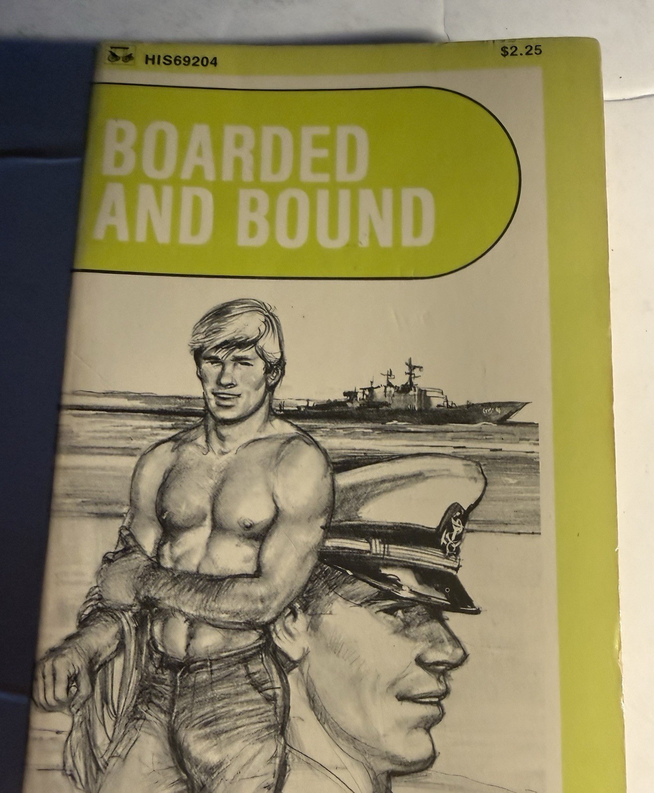 BOARDED AND BOUND- 1977 BOB HANCOCK SURREE HIS69 VINTAGE PULP NOVEL GAY INTEREST