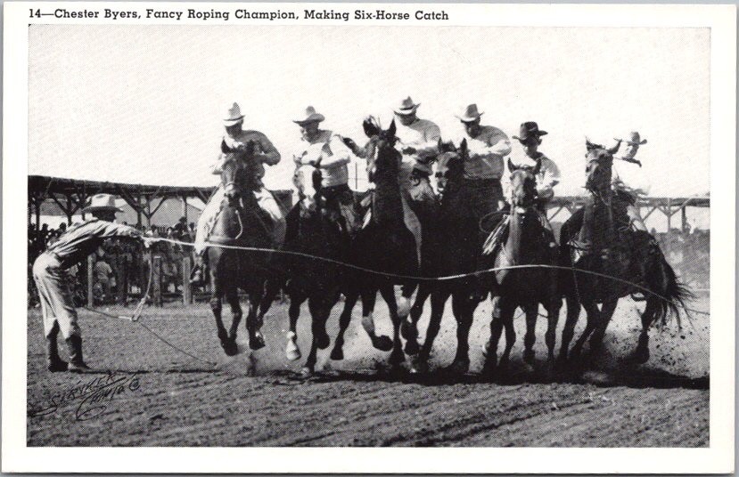 c1940s STRYKER\'S FAMOUS COWBOY Postcard \