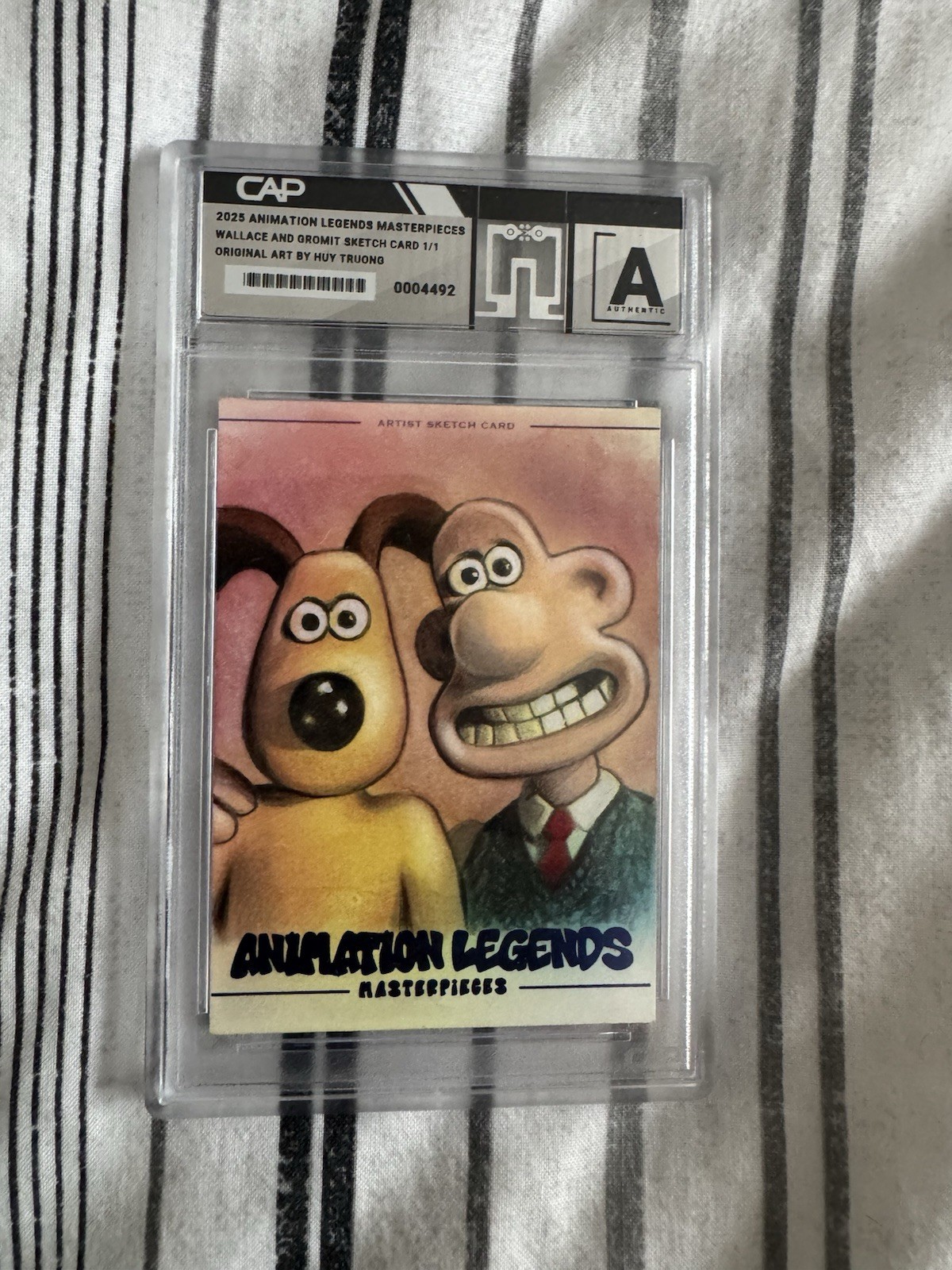 1/1 Wallace And Gromit Sketch By Huy Truong