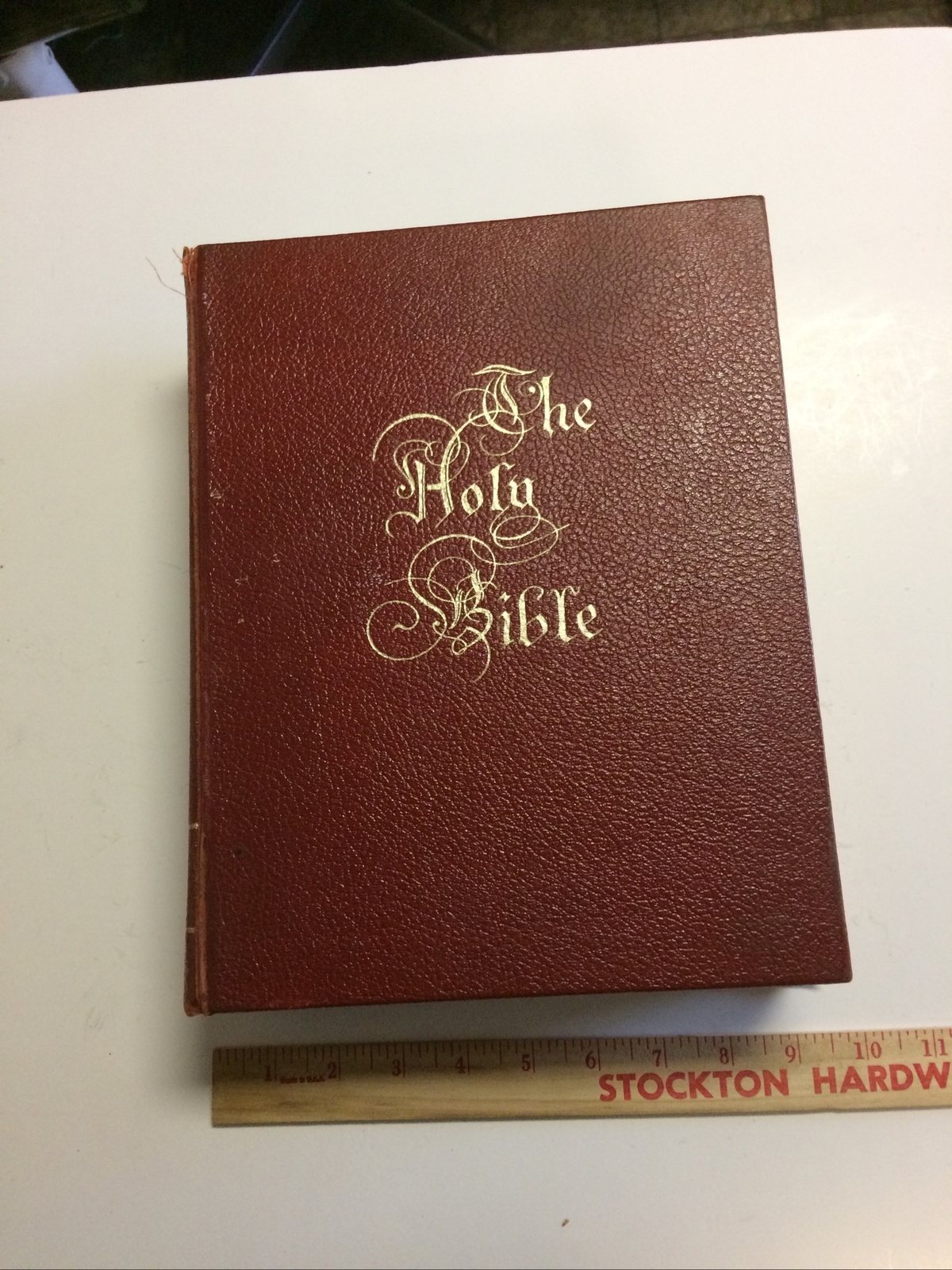 1962 Large Masterpiece Edition Holy Bible , 58 Illustrated, King James, Index
