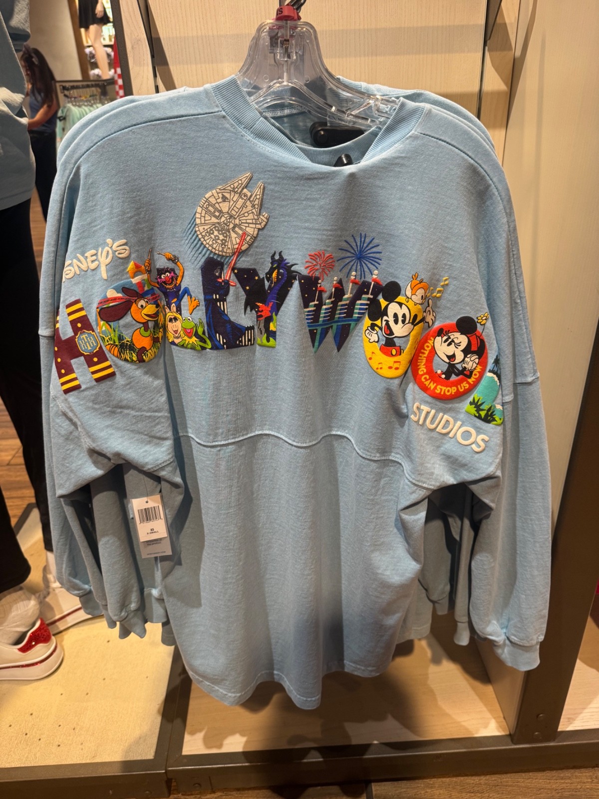 2026 Disney Parks Hollywood Studios Blue Spirit Jersey Adult Sizes NWT