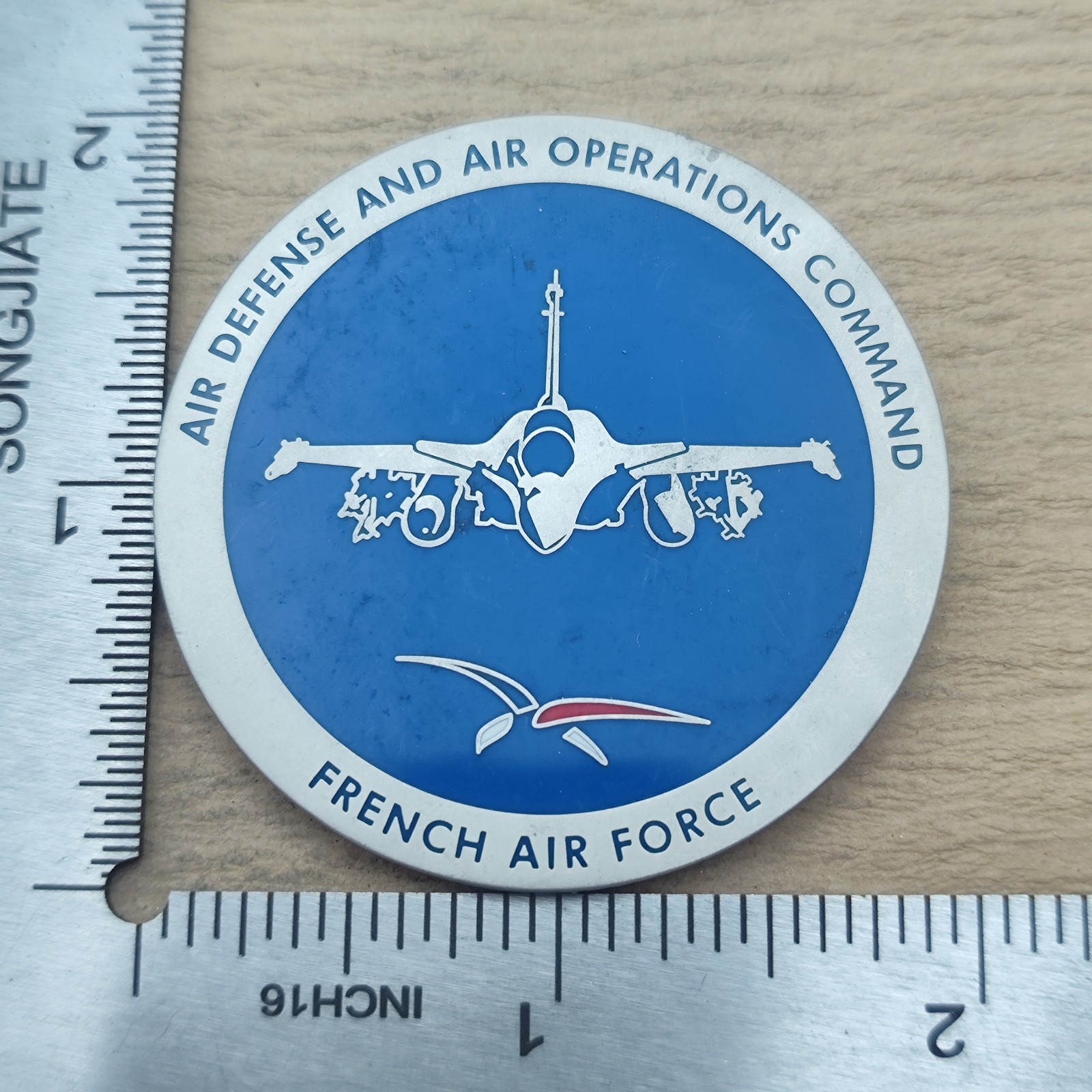 French Air Force CDAOA Challenge Coin