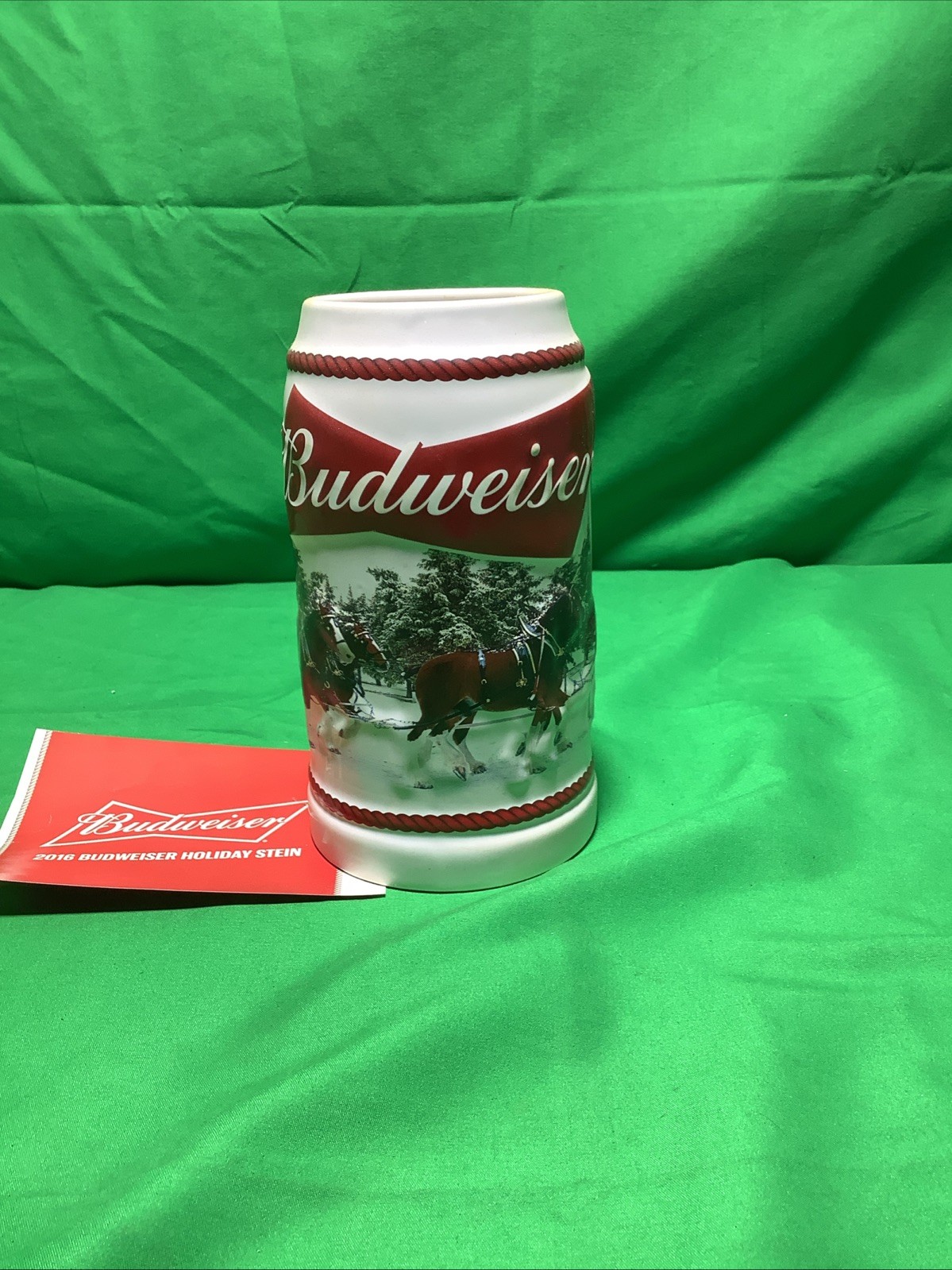 2016 Budweiser Holiday Stein \