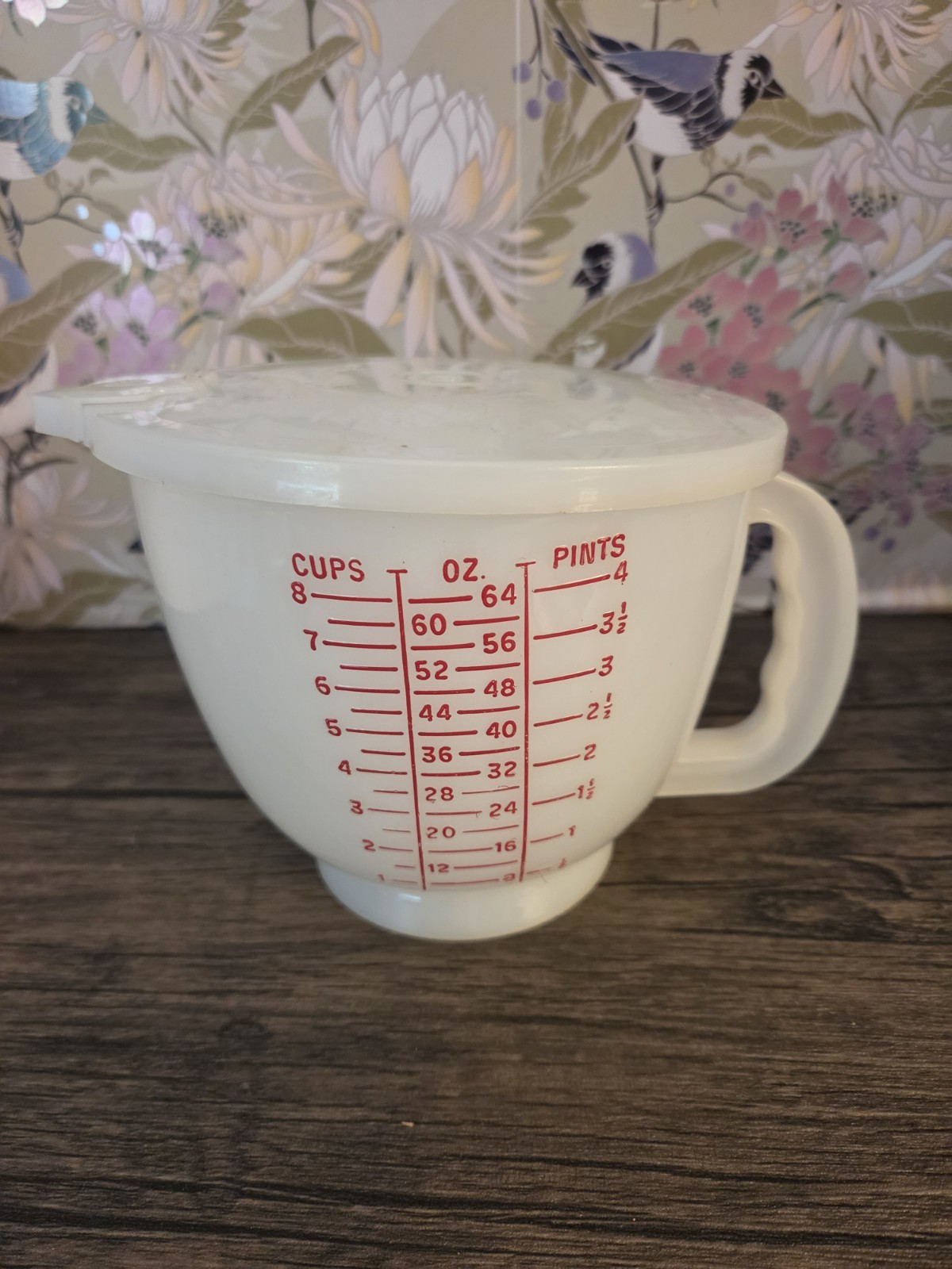 Vtg Tupperware #500-3 8 Cups / 4 Pints Mix & Store Bowl 1977