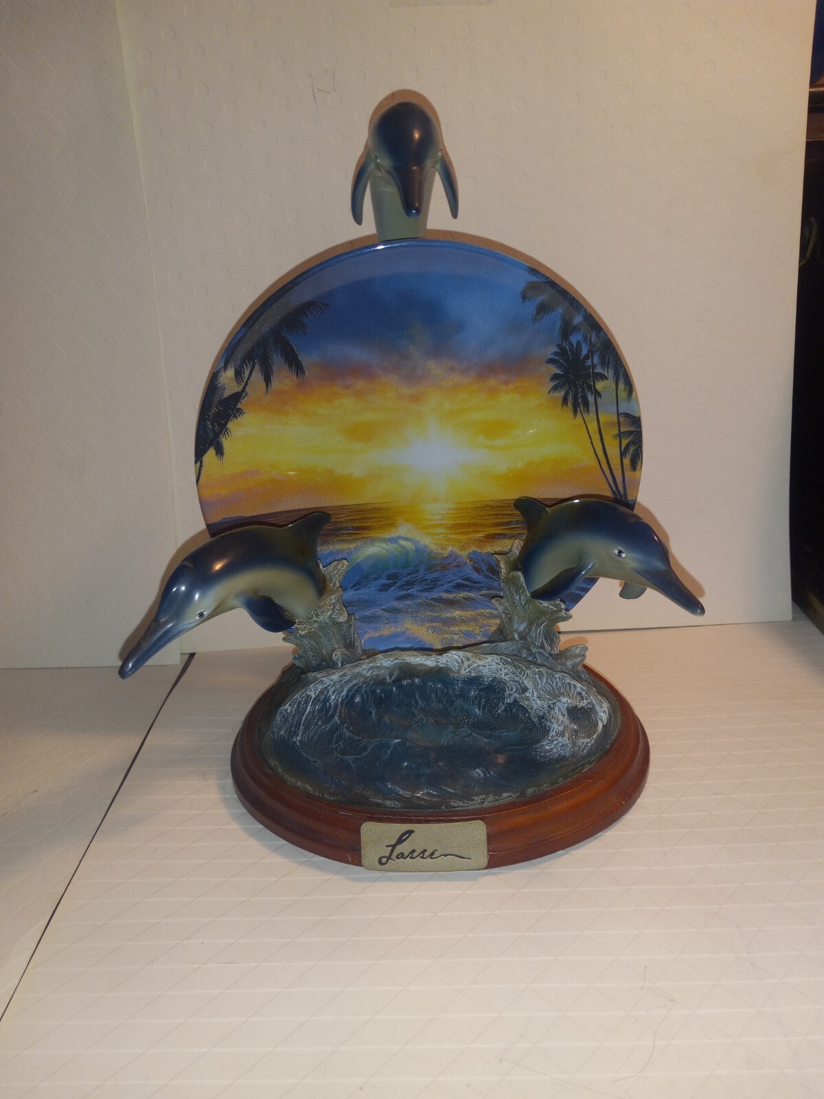 Bradford Bradex Plate  Dolphin Majesty Paradise Discovery 2000 By Lassen #B6486