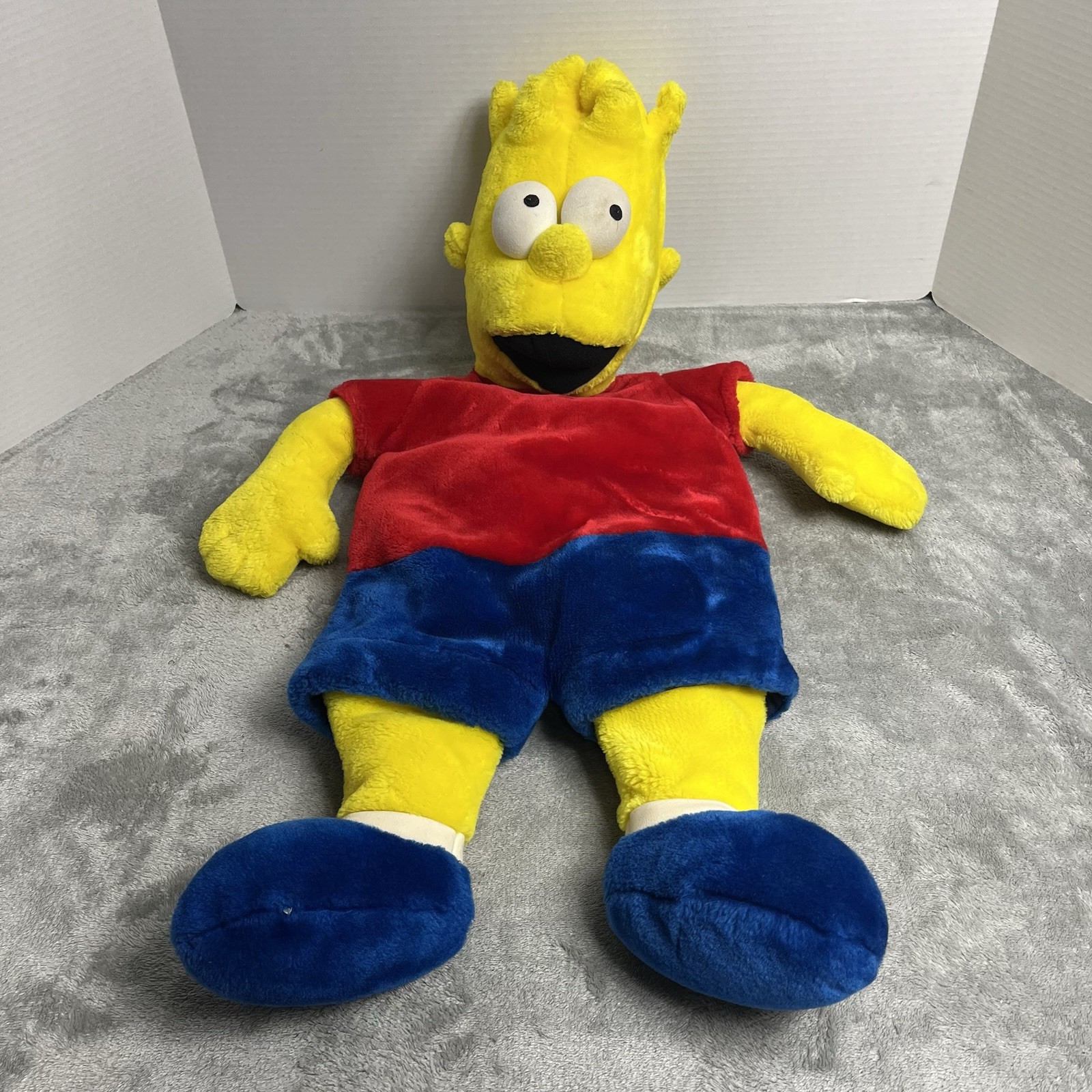 Vintage 1998 Bart Simpson Plush Multi Bag Vivid Imaginations