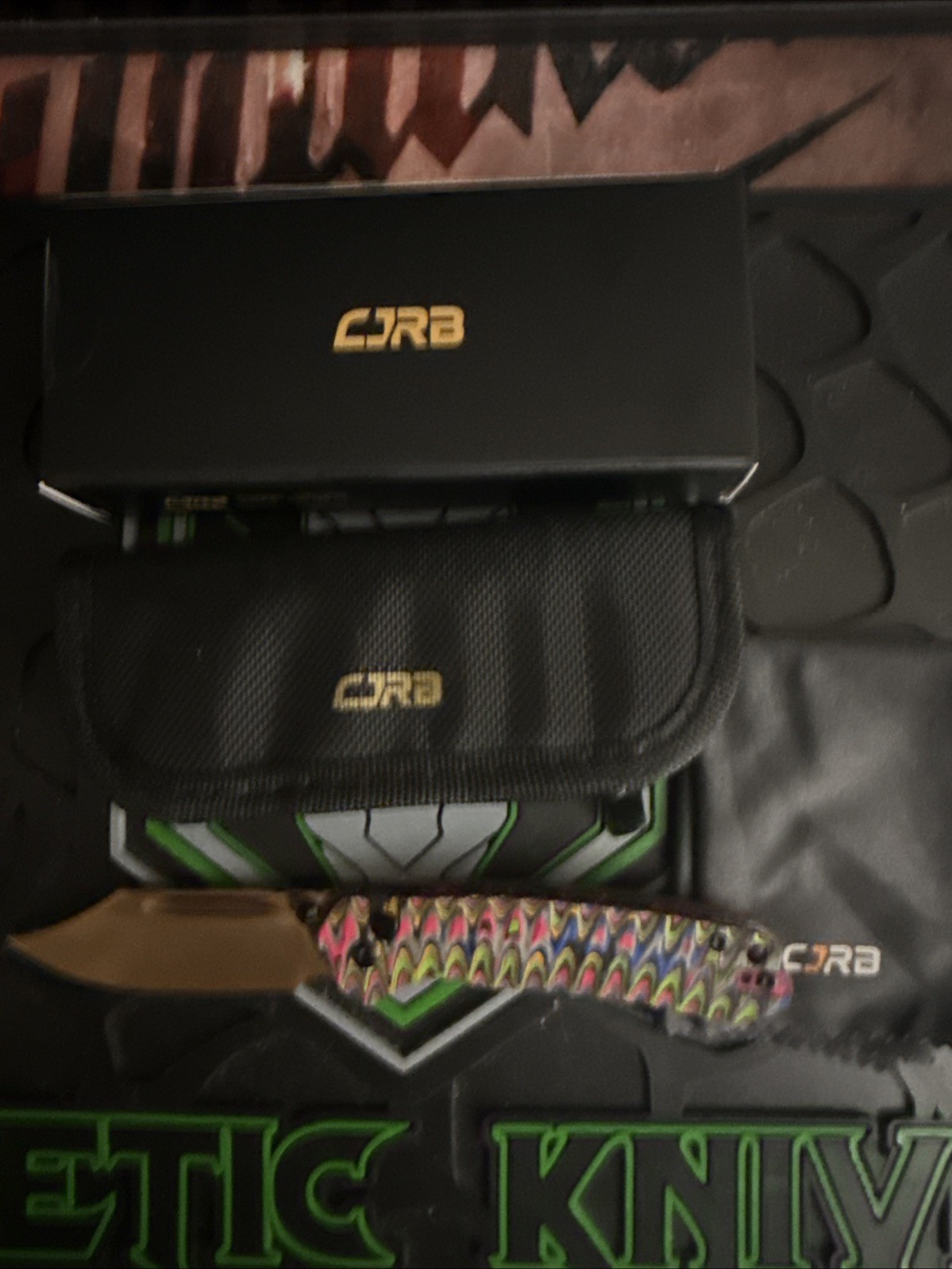 CJRB Bowie Pyrite 80’s Camo Carbon Limited Edition Sold Out