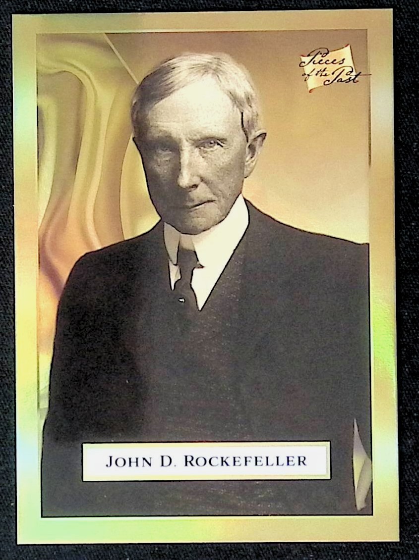 JOHN D. ROCKEFELLER *2026 PIECES OF THE PAST GOLD (12/50) * JOHN D. ROCKEFELLER