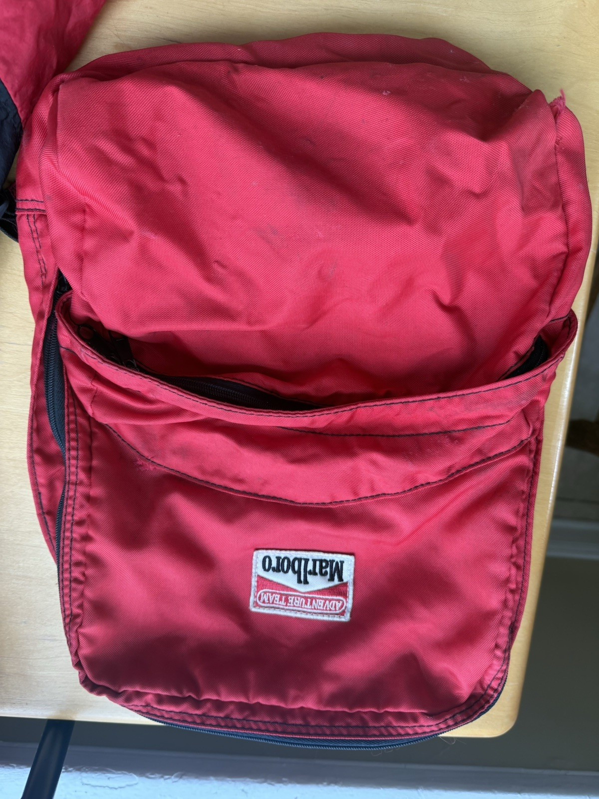 Marlboro Adventure Team Red/Black Backpack Marlboro Adventure Team Marlboro Adventure Team Red/Black Backpack Marlboro Adventure Team